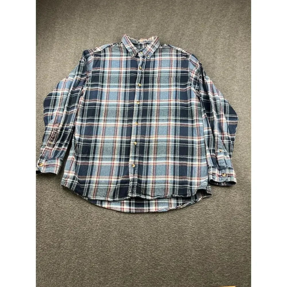 Red Head Brand Co Mens XL Plaid‎ Casual Shirt Size XL